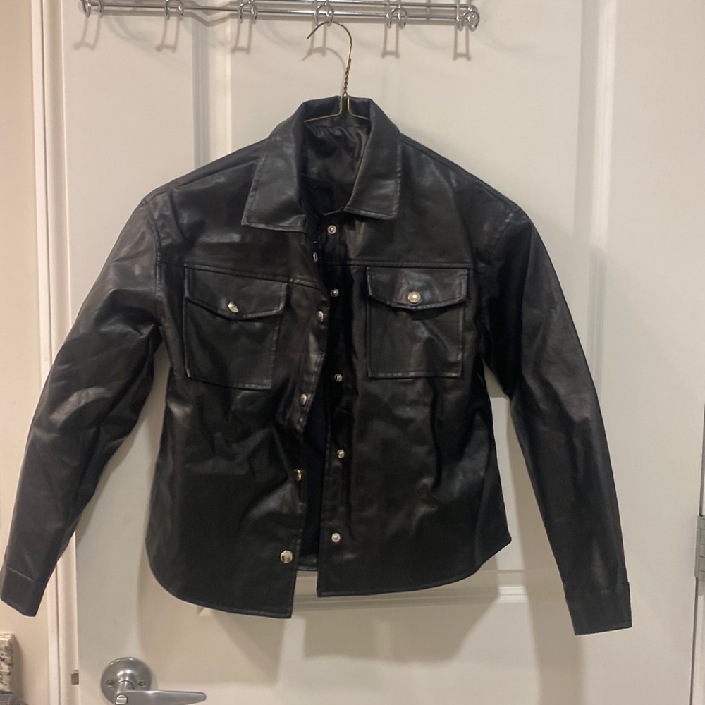 Leather jacket